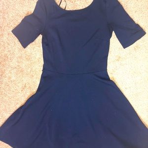SZ small forever21 blue skater dress